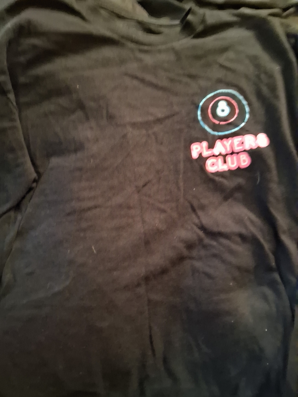 Black Players Club Graphic Short Sleeve Tee for Kids